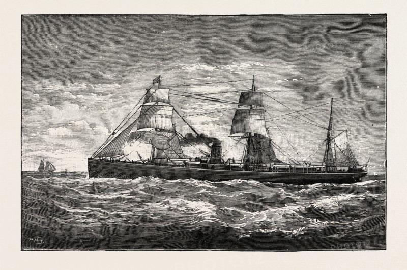 THE CUNARD STEAMSHIP GALLIA
