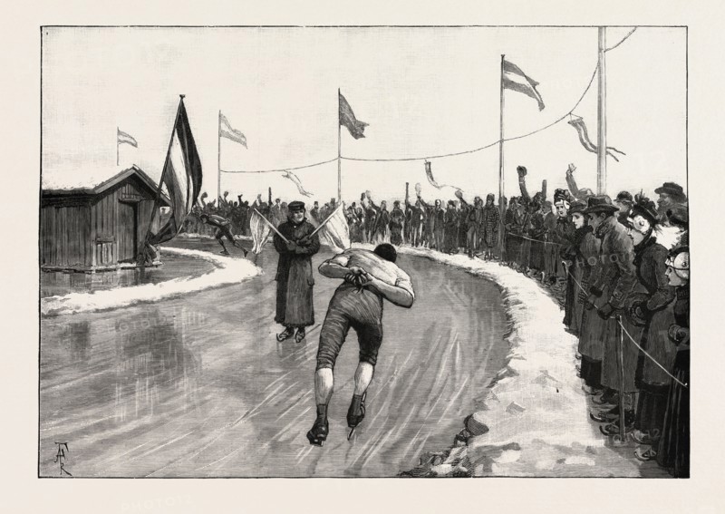 THE INTERNATIONAL SKATING MEETING NEAR GRONINGEN, THE NETHERLANDS: THE LAST ROUND OF EDEN V. ERICSSON: EDEN WINNING