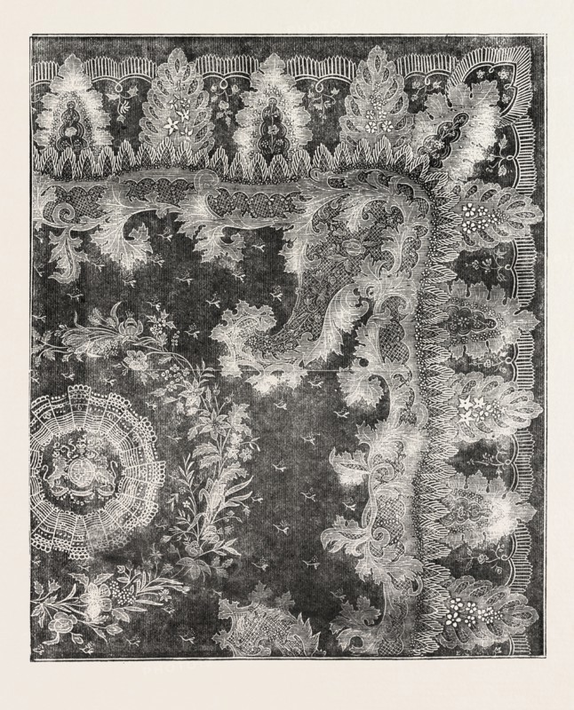 COVERLET, BY C. STAHELL WILD, ST. GALL, SWITZERLAND