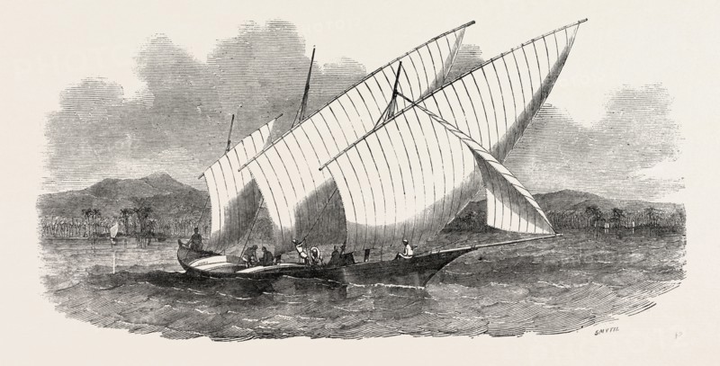 PLEASURE-BOAT OF THE RAJAH OF JOHORE