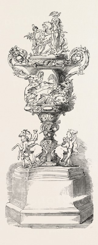 THE DONCASTER RACE PLATE, 1851, UK
