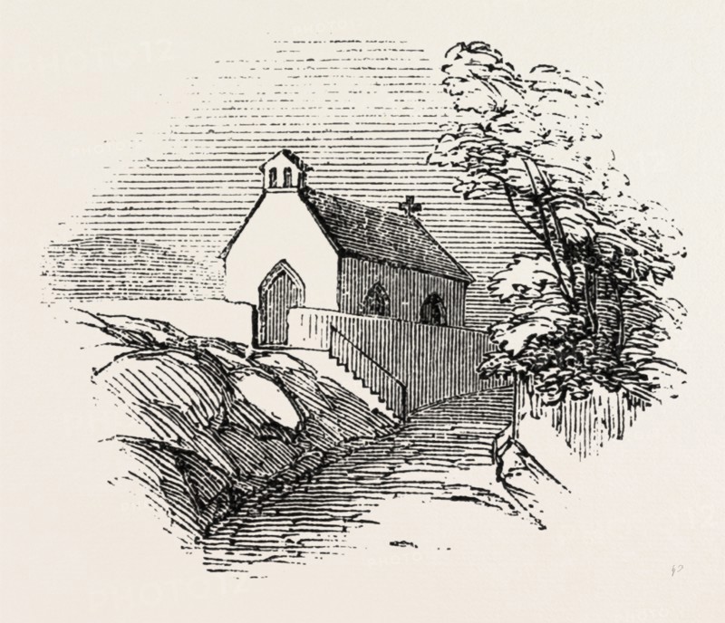BUTTERMERE CHURCH, LAKE DISTRICT, UK