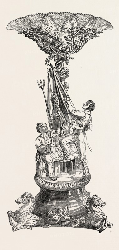 PLATE PRESENTED TO CAPTAIN WILLCOX, R.N.