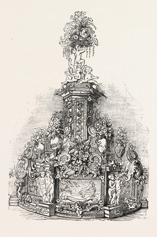 WEDDING CAKE, BY R. GUNTER