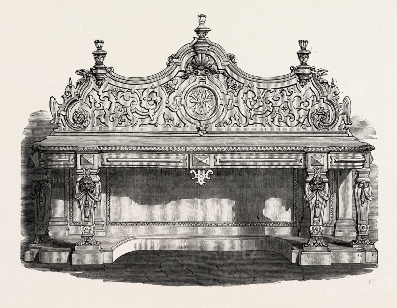 ELIZABETHAN SIDEBOARD, BY CALDECOTT