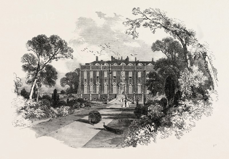 CROXTETH HALL, NEAR LIVERPOOL, THE SEAT OF THE EARL OF SEFTON, UK