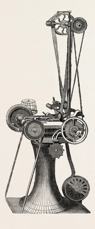 CARD-SETTING MACHINE, BY SYKES BROTHERS