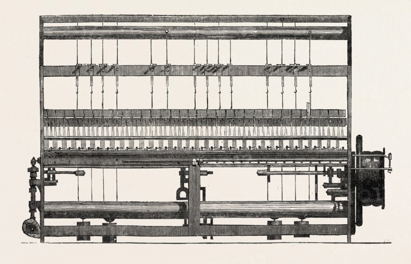 SHUTTLELESS LOOM, BY T.S. REED AND CO., DERBY