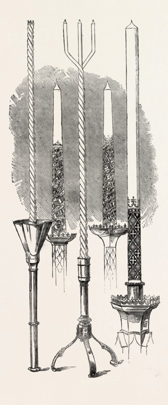 MEDIAEVAL CANDLES, BY TUCKER AND CO.