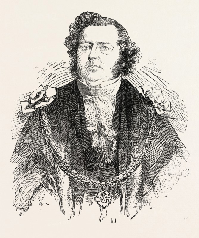 SIR JOHN POTTER, MAYOR OF MANCHESTER, UK