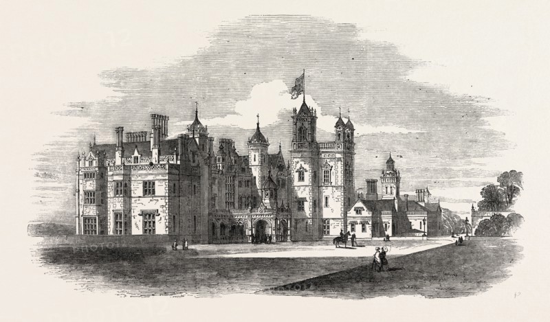 WORSLEY HALL, THE SEAT OF THE EARL OF ELLESMERE, UK