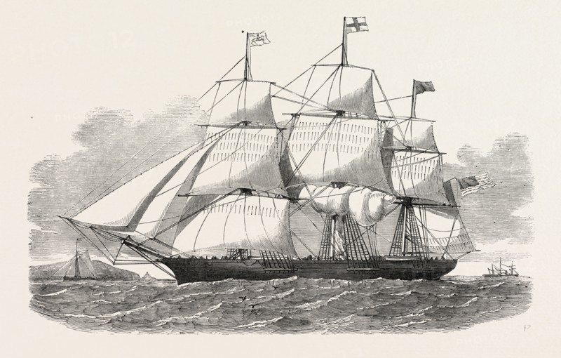 THE "RACER" CLIPPER PACKET-SHIP, OF NEW YORK, UNITED STATES OF AMERICA