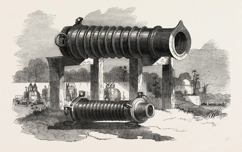 COLOSSAL GUN LATELY FOUND IN BENGAL