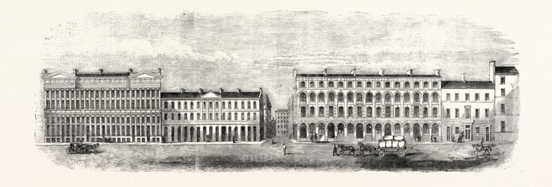 PART OF MOSLEY STREET, MANCHESTER, UK