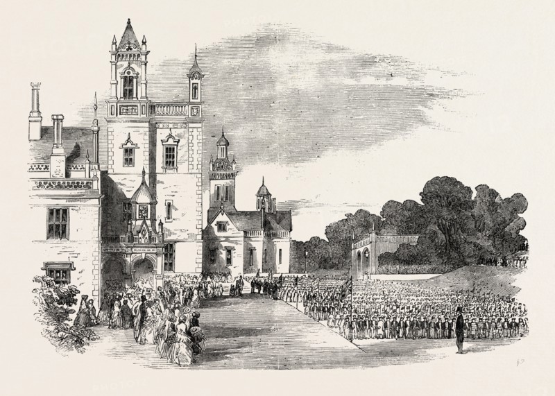 PRESENTATION OF THE ADDRESS TO HER MAJESTY QUEEN VICTORIA, AT WORSLEY HALL, UK