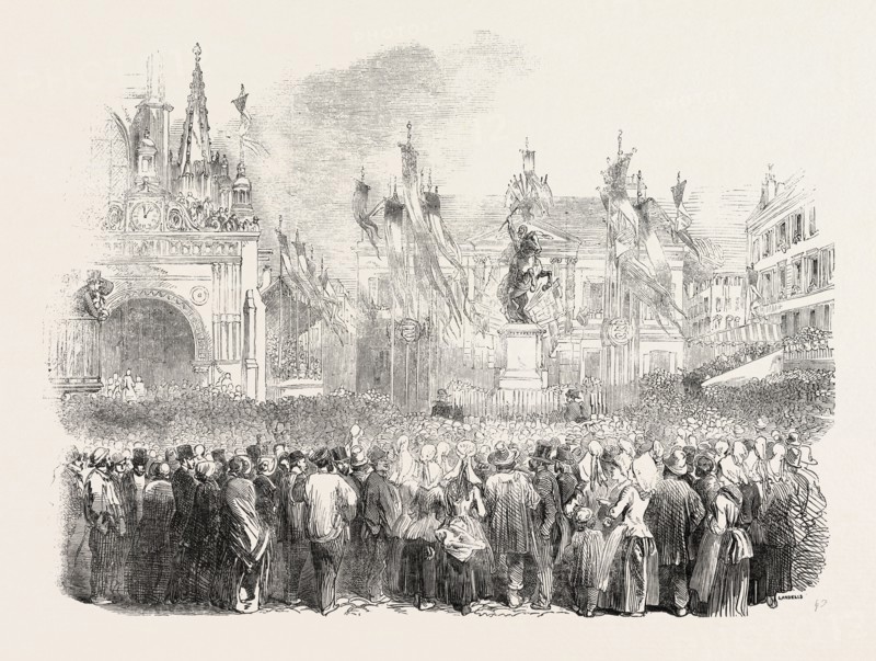 INAUGURATION OF THE STATUE OF WILLIAM THE CONQUEROR, AT FALAISE