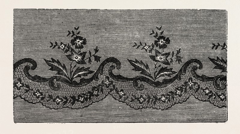 SILK PATTERN, FROM SWITZERLAND