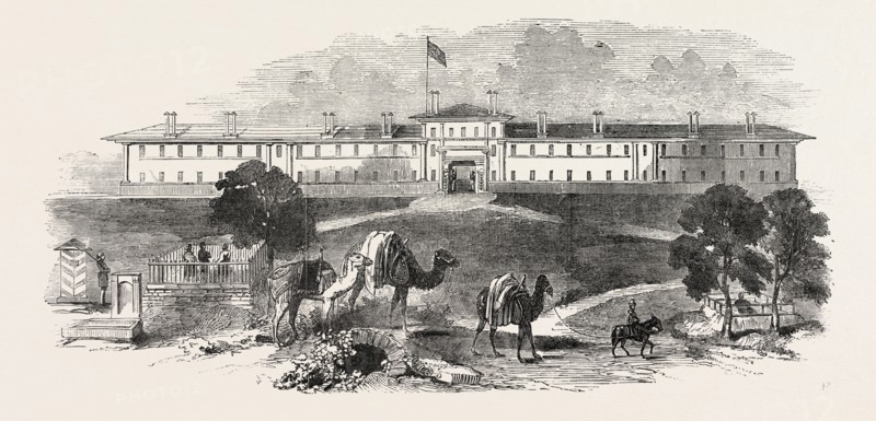 BARRACK AT KUTAYA IN WHICH M. KOSSUTH WAS IMPRISONED