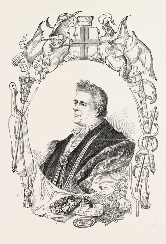 THE RIGHT HONOURABLE WILLIAM HUNTER, LORD MAYOR, LONDON, UK