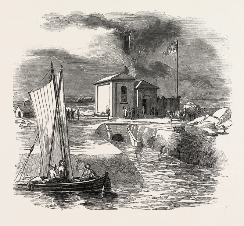 DRAINAGE OF WHITTLESEA MERE, APPOLD'S PUMP
