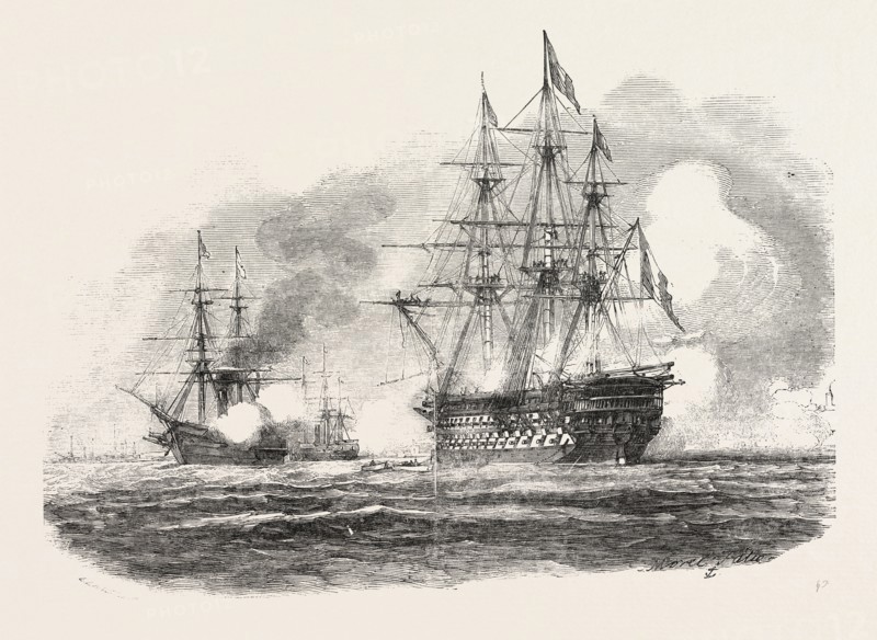 BOMBARDMENT OF SALEE ON THE COAST OF MOROCCO, BY THE FRENCH