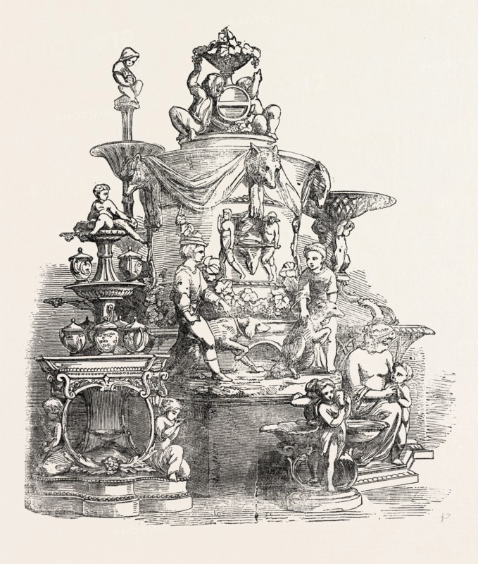 DESERT SERVICE PRESENTED BY QUEEN VICTORIA TO THE EMPEROR OF AUSTRIA