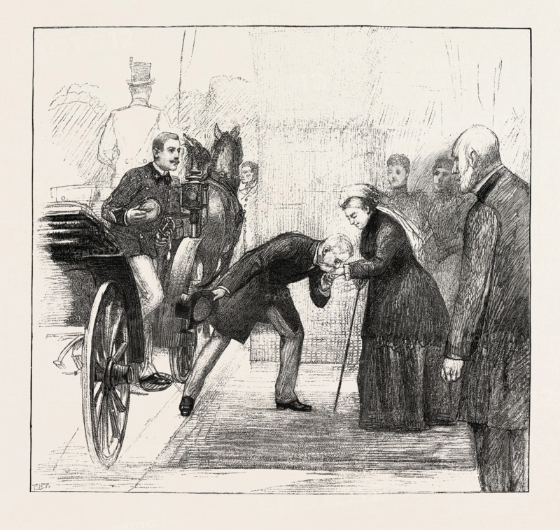 VISIT OF THE KING OF ITALY AND THE DUKE OF AOSTA TO QUEEN VICTORIA AT FLORENCE, ITALY, 1893