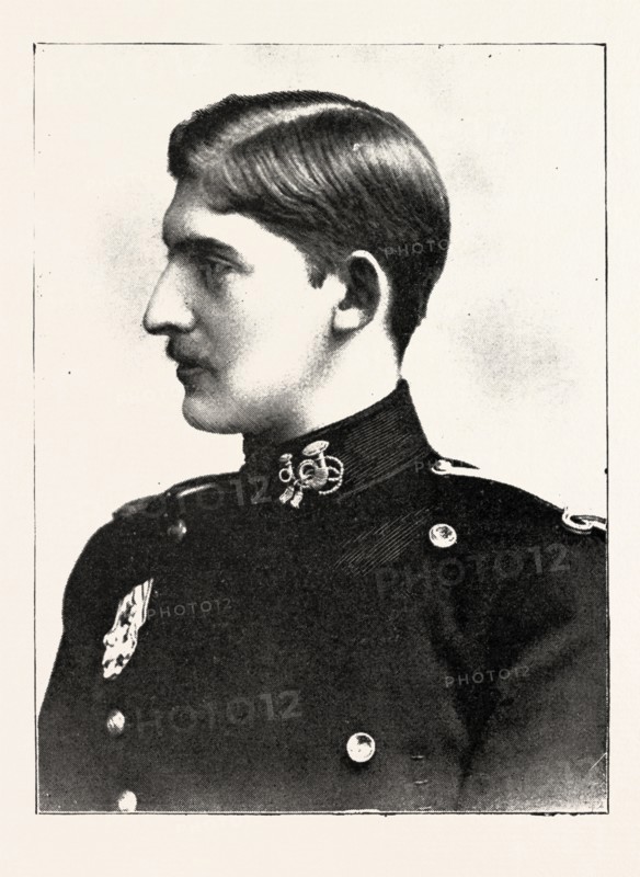 H.R.H. PRINCE FERDINAND OF ROMANIA, 1892 engraving