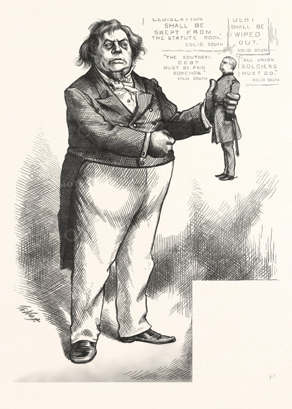 GULLIVER THE HANDS THE BROBDINGNAGIANS, US, USA, ENGRAVING 1880