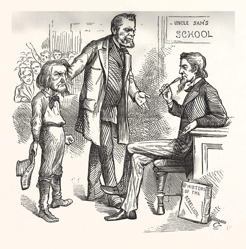 THIS COMPLEXION HAS IT COME AT LAST?  Engraving 1880, US, USA, America, BEN HILL, POLITICS, POLITICAL, POLITIC, CAMPAIGN, PATRIOTIC