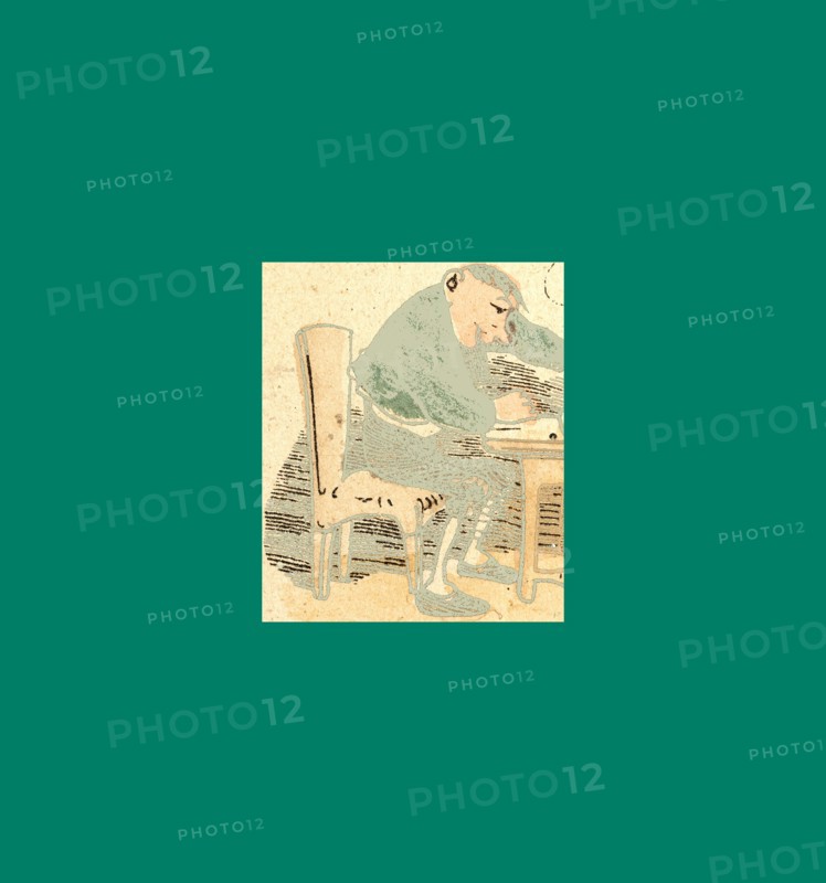 Schnaken and schnurren, 1866, Mosquitoes and purring, Wilhelm Busch, 1832 - 1908, German artist, humorist, poet, illustrator and painter. A humorous story in pictures from the writer and illustrator ofMax und Moritz, Munchener Bilderbogen and Fliegende Blatter. Children's literature from the 19th century, comic illustrated cautionary tales