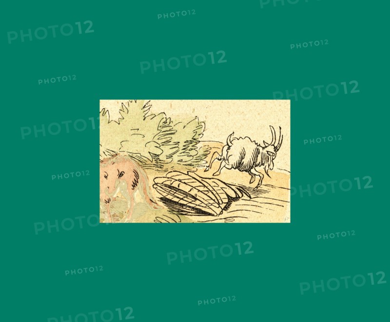 Schnaken and schnurren, 1866, Mosquitoes and purring, Wilhelm Busch, 1832 - 1908, German artist, humorist, poet, illustrator and painter. A humorous story in pictures from the writer and illustrator ofMax und Moritz, Munchener Bilderbogen and Fliegende Blatter. Children's literature from the 19th century, comic illustrated cautionary tales