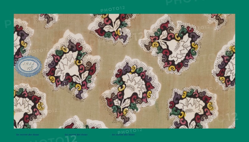 French fabrics; first half of the nineteenth century; 1800; 1810; 1820; 1830; 1840; 1850