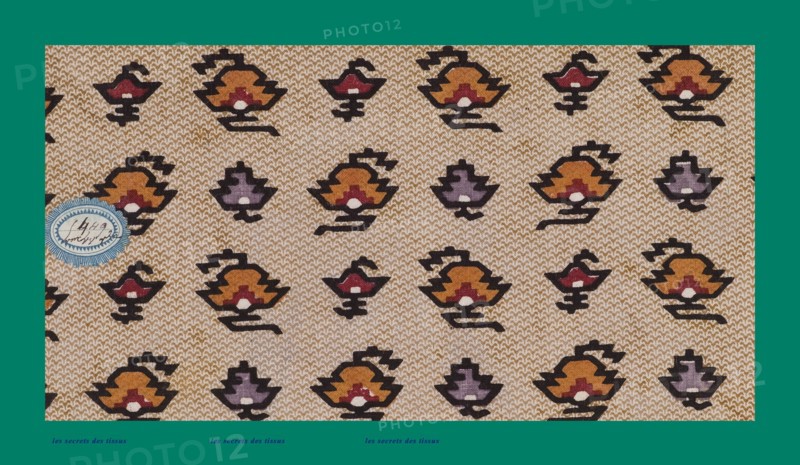 French fabrics; first half of the nineteenth century; 1800; 1810; 1820; 1830; 1840; 1850