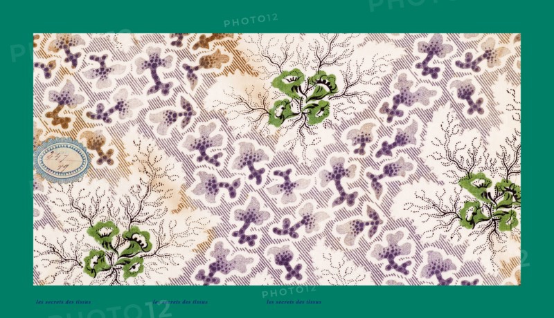 French fabrics; first half of the nineteenth century; 1800; 1810; 1820; 1830; 1840; 1850