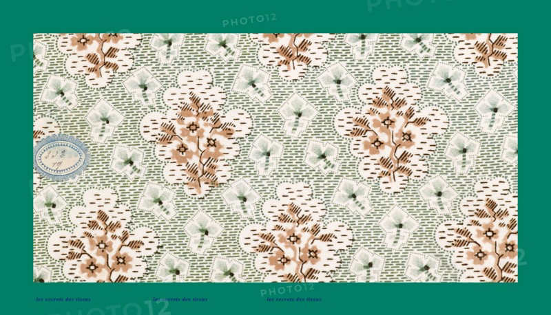 French fabrics; first half of the nineteenth century; 1800; 1810; 1820; 1830; 1840; 1850