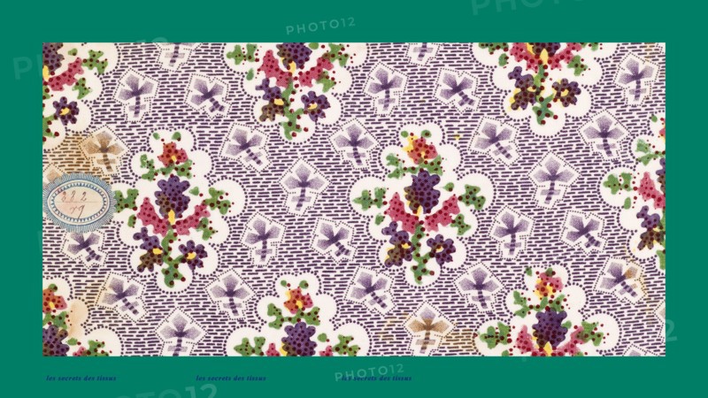 French fabrics; first half of the nineteenth century; 1800; 1810; 1820; 1830; 1840; 1850