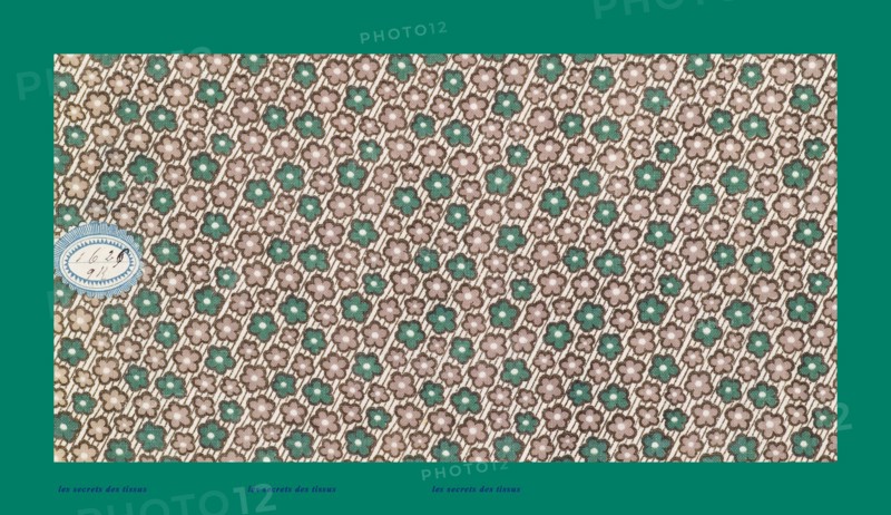 French fabrics; first half of the nineteenth century; 1800; 1810; 1820; 1830; 1840; 1850