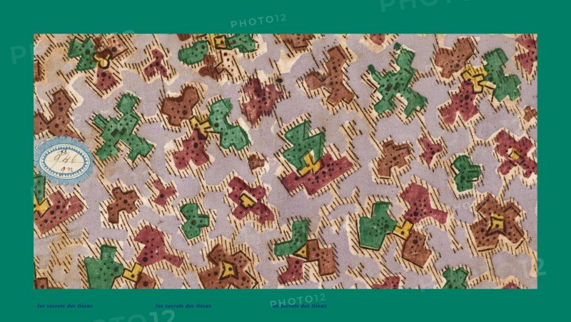 French fabrics; first half of the nineteenth century; 1800; 1810; 1820; 1830; 1840; 1850