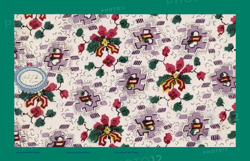 French fabrics; first half of the nineteenth century; 1800; 1810; 1820; 1830; 1840; 1850