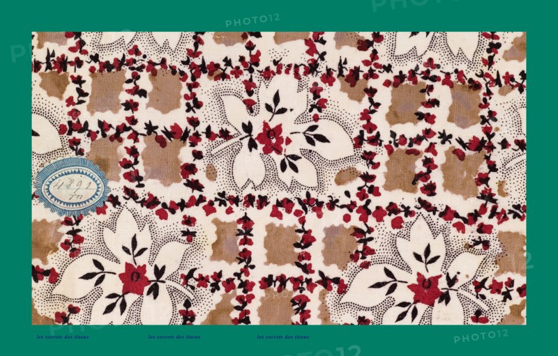 French fabrics; first half of the nineteenth century; 1800; 1810; 1820; 1830; 1840; 1850