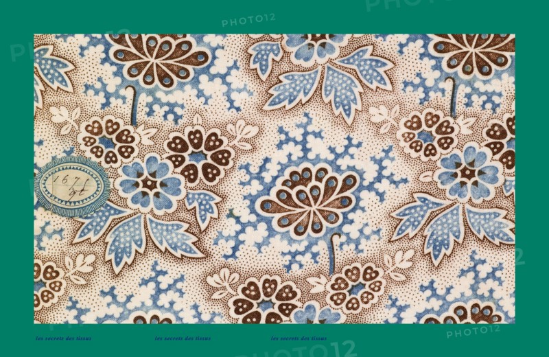 French fabrics; first half of the nineteenth century; 1800; 1810; 1820; 1830; 1840; 1850