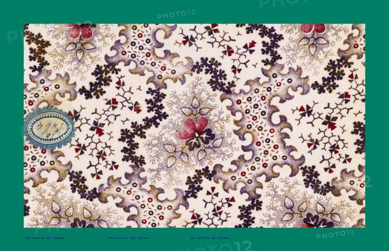 French fabrics; first half of the nineteenth century; 1800; 1810; 1820; 1830; 1840; 1850
