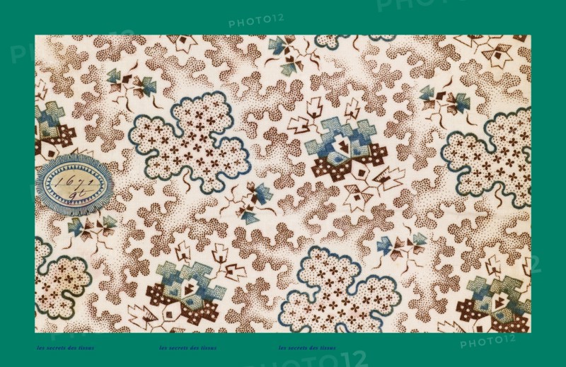 French fabrics; first half of the nineteenth century; 1800; 1810; 1820; 1830; 1840; 1850