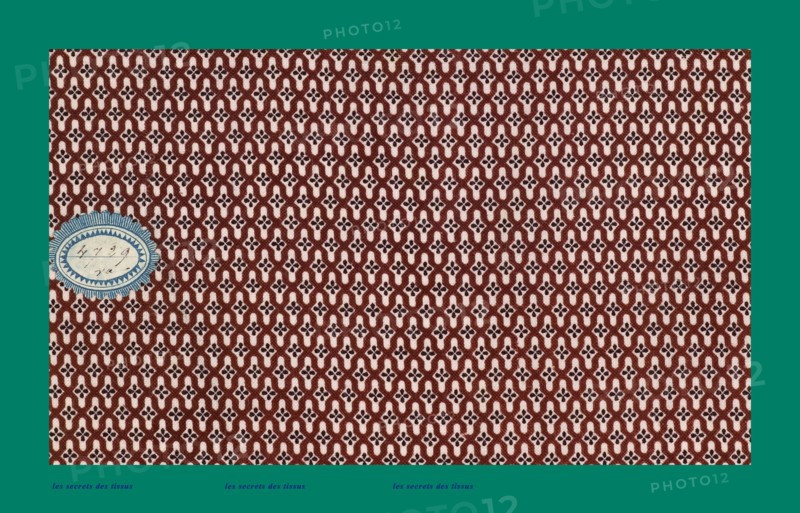 French fabrics; first half of the nineteenth century; 1800; 1810; 1820; 1830; 1840; 1850