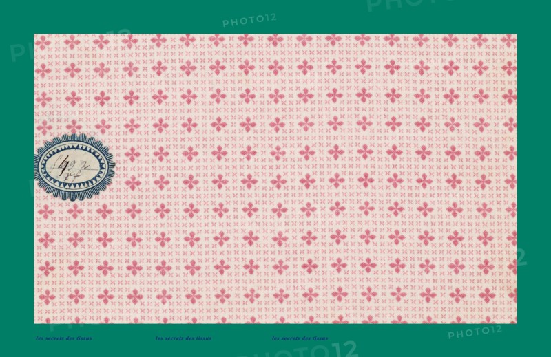 French fabrics; first half of the nineteenth century; 1800; 1810; 1820; 1830; 1840; 1850