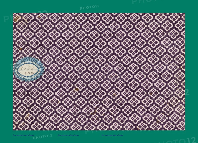 French fabrics; first half of the nineteenth century; 1800; 1810; 1820; 1830; 1840; 1850