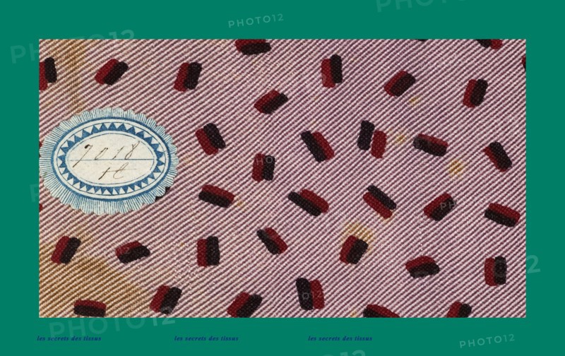 French fabrics; first half of the nineteenth century; 1800; 1810; 1820; 1830; 1840; 1850