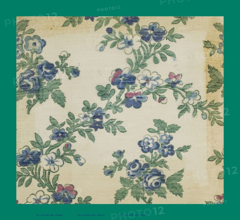 French fabrics; first half of the nineteenth century; 1800; 1810; 1820; 1830; 1840; 1850