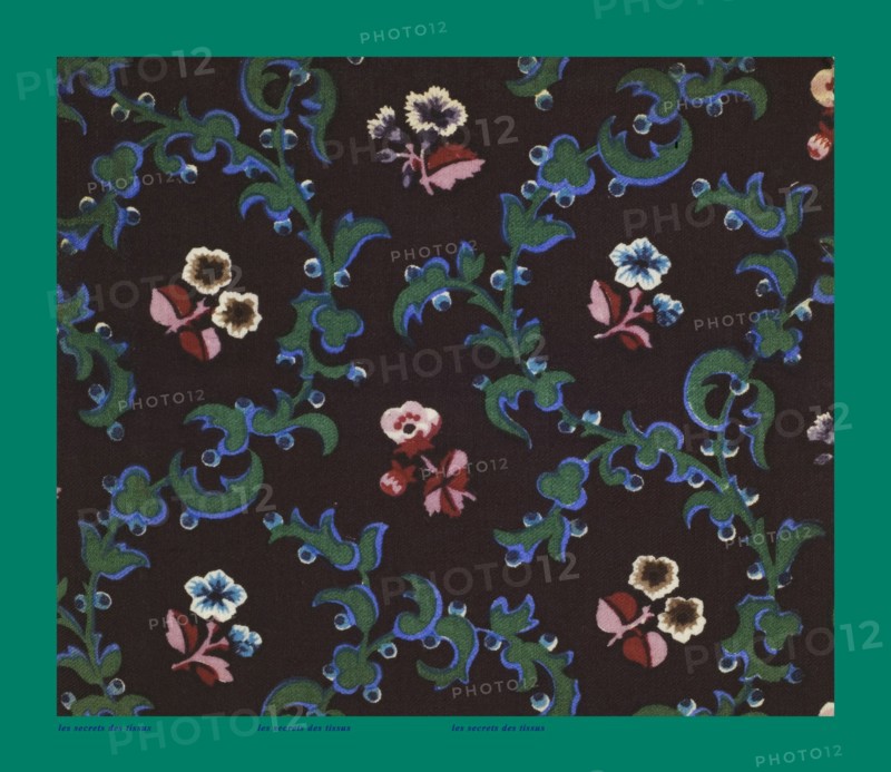 French fabrics; first half of the nineteenth century; 1800; 1810; 1820; 1830; 1840; 1850